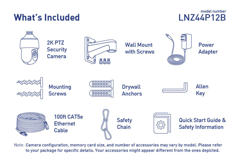 PTZ Series - 2K Outdoor IP Camera with 12x Optical Zoom and IP66 Weatherproof Rating