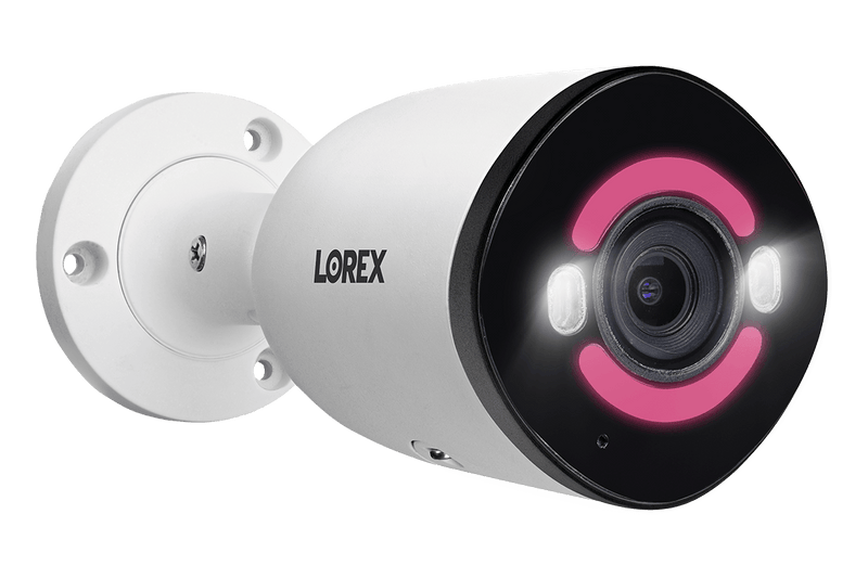 Lorex 4K+ 12MP 16 Camera Capable (8 Wired + 8 Fusion Wi-Fi ) 2TB Wired NVR System with H30 IP Bullet Cameras