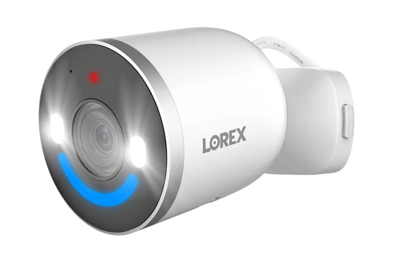 Lorex 4K Spotlight Indoor/Outdoor Wi-Fi 6 Security Camera with Smart Security Lighting (32GB) - Open Box