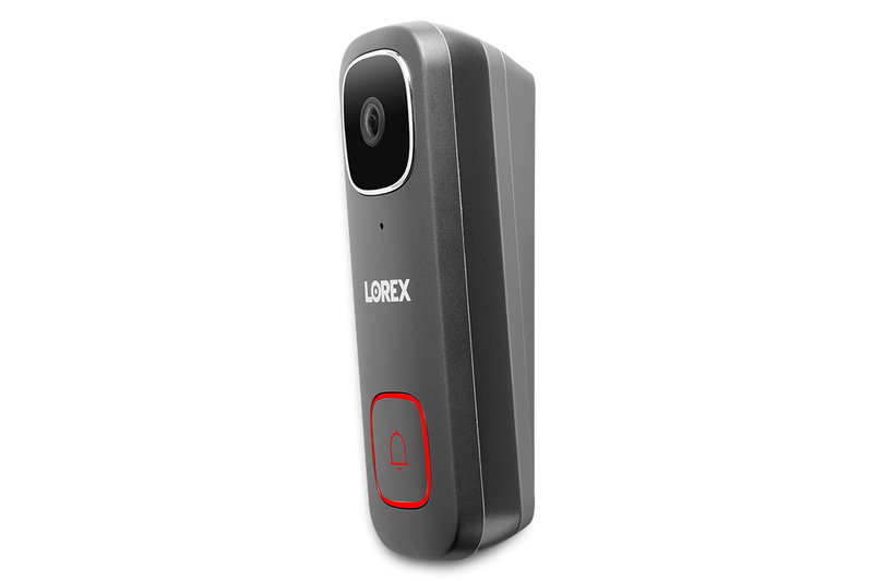 Lorex 1080p Wi-Fi Video Doorbell (Wired) with Wi-Fi Chimebox (32GB)