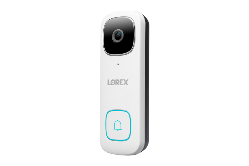 Lorex Fusion 4K 16 Camera Capable (8 Wired + 8 Wi-Fi) 2TB NVR System with 4 Smart Security Lighting Dome Cameras, One 2K Wired Doorbell, and One 2K Floodlight