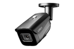 4K (8MP) Smart IP Black Security Camera with Listen-in Audio and Real-Time 30FPS Recording