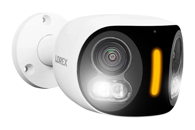 Lorex 4K Dual-Lens Wi-Fi Security Camera with Smart Security Lighting