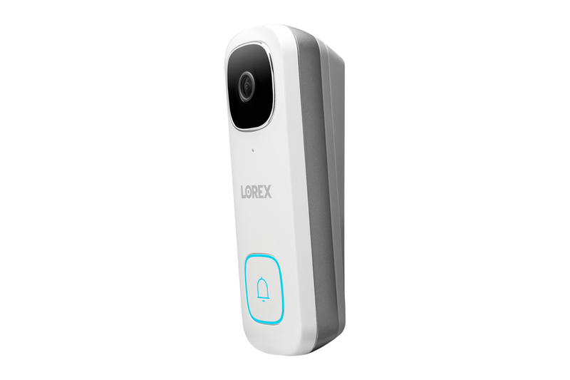 Lorex 2K Wi-Fi Video Doorbell (Wired, 32GB)