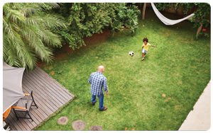 indoor security locations - Backyards