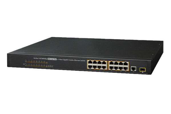 Lorex 16-Channel PoE+ Switch - Open Box